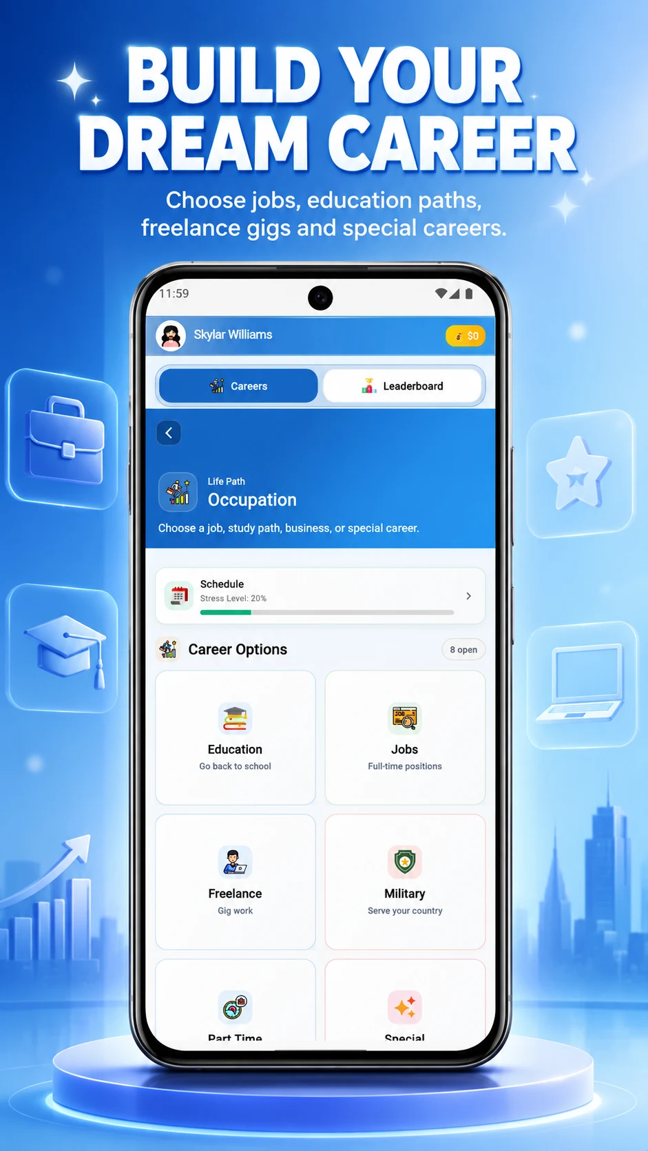 CloutLife – Life Simulator screenshot